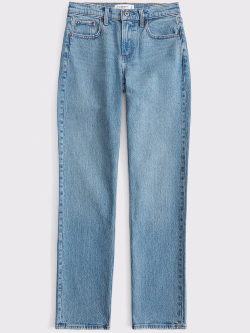 Abercrombie & Fitch Light Blue Straight Leg Jeans